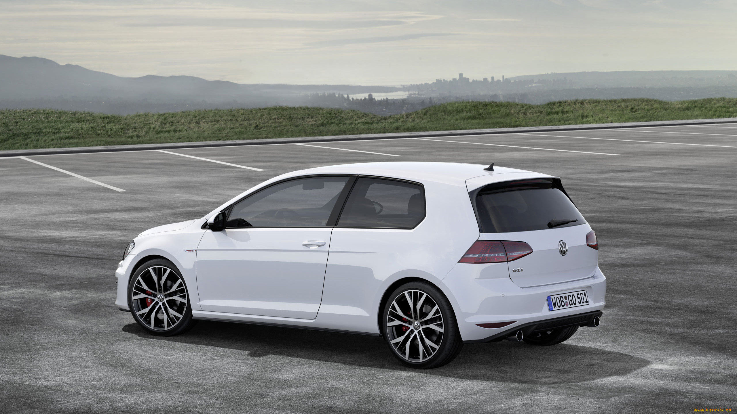 , volkswagen, golf, gti, car